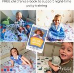 Hygge Sheets Potty Training Bed Pads - 100% Waterproof - Bed Wetting Pads for Twin and Toddler Beds - Reusable, Non Slip and Easy to Change at Night - Must Have for Parents - Rainbow - Image 6